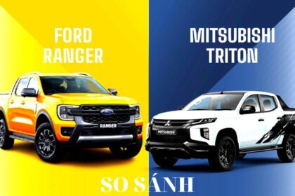 Mitsubishi Triton Athtele và Ford Ranger Wildtrack – so sánh bán tải bán chạy nhất thị trường Việt