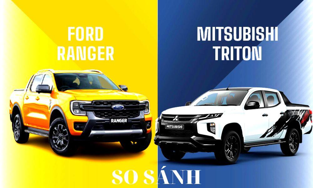 Read more about the article Mitsubishi Triton Athtele và Ford Ranger Wildtrack – so sánh bán tải bán chạy nhất thị trường Việt